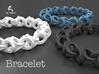 Crossover Thick - Bracelet size M 3d printed Bracelet