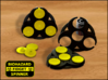 BIO-HAZARD Fidget Spinner  3d printed 