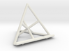 Tetrahedral Tablet Stand 3d printed 