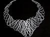 Guilloche Necklace 3d printed guilloche necklace