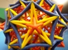 3 edges subsets of the pentagonal hexecontahedron 3d printed CLose-up