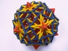3 edges subsets of the pentagonal hexecontahedron 3d printed It came to life !