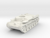 Japanese WWII Chi-ha tank Hull 1:100 15mm  3d printed 