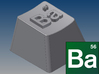 Breaking Bad - "Ba" Keycap (R4, 1x1) 3d printed 
