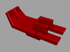 VF-1 Option Part; Battroid Access - 1 Seater 3d printed Seat Sled