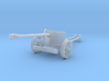 1/144 12mm scale Pak40 german anti tank gun WW2 3d printed 