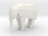 LowPoly Elephant 3d printed 