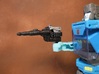 Gunmaster #2, Long-Barrel Kit, 5mm handle 3d printed Image shows product combined with official Titan Master figure. Figure not included