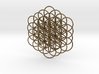 Knotted Flower Of Life Pendant 3d printed 