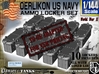 1/144 Oerlikon USN X10 Locker Closed 3d printed 