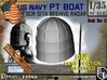 1-35 PT Boat Beehive Radar Dome 3d printed 