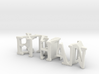 3dWordFlip: ETHAN/XAVY 3d printed 