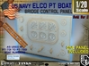 1-20 PT Boat Bridge Control Panel Typ5 3d printed 