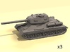1/160 T-34-85 tank (3) 3d printed 