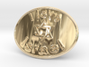 I Love Israel Belt Buckle David Star 3d printed 