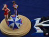 1/24 Realiastic Umbrella Top for Auto Diorama 3d printed 