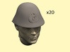 28mm WW2 Romanian helmets 3d printed 