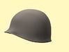 28mm WW2 U.S. steel helmet 3d printed 