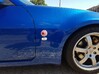 350Z Rising Sun Badge Backing 3d printed 