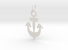 Anchor Symbol Pendant Charm 3d printed 