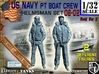 1-32 USN PT Boat Helmsman Set 06-02 3d printed 