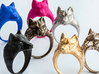 Wolf ring 3d printed 