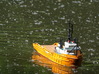 AHTS Granit, Hull (1:200, RC) 3d printed model out on the lake