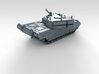 1/144 French Leclerc Main Battle Tank 3d printed 3d render showing product detail