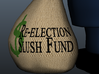 Small - Top Hat Re-election Slush Fund Chris Chris 3d printed 