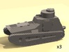 1/160 scale LK-II light tank (MG armed) 3d printed 