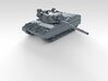 1/144 Italian OF-40 Main Battle Tank 3d printed 3d render showing product detail