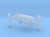 HO Scale Pig On A Spit 3d printed This is a render not a picture