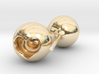 Heart Core Ball Earings 3d printed 