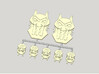 Vehicle Icon Set - Iron Jackals 3d printed Sample render