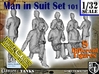 1/32 Man In Suit Set101 3d printed 