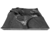 Mars Map: Light Outcrops in B&W 3d printed 
