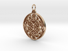 Christmas Holdiday Lace Ornament Pendant Charm 3d printed 