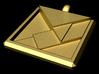 tangram pendant II 3d printed 
