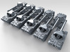 1/700 German Rheinmetall Skorpion SPG x10 3d printed 3d render showing product detail