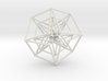 Sacred Geometry: Toroidal Hypercube Double 50mm 3d printed 