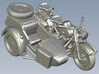 1/120 scale WWII Wehrmacht R75 motorcycle x 1 3d printed 