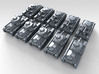 1/600 Czech LT vz. 38 Light Tank x10 3d printed 3d render showing product detail