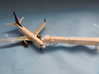 Articulated airport jetway (aerobridge), 1:200 3d printed 