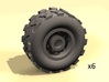 20mm diameter wheels  3d printed 