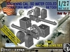 1/27 Cal 50 M2 Water Cooled Set001 3d printed 