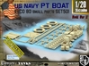 1/20 PT Boat Small Parts Set501 3d printed 
