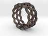 Double Hex Ring 7 3d printed 
