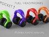 Pocket full headphones -(Headset side) Single one 3d printed 