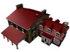 1-87 Full Color House-Cottage 3d printed 