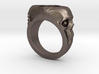Skull Signet Ring blank size 12 3d printed 